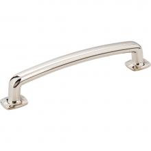 Jeffrey Alexander MO6373-128NI - 128 mm Center-to-Center Polished Nickel Belcastel 1 Cabinet Pull