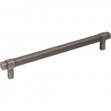 Jeffrey Alexander 293-192BNBDL - 192 mm Center-to-Center Brushed Pewter Square Zane Cabinet Pull