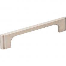 Jeffrey Alexander 286-128SN - 128 mm Center-to-Center Satin Nickel Asymmetrical Leyton Cabinet Pull