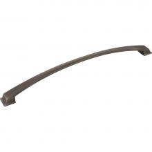 Jeffrey Alexander 944-305BNBDL - 305 mm Center-to-Center Brushed Pewter Arched Roman Cabinet Pull