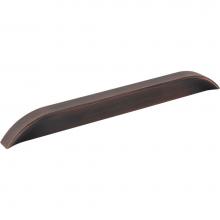 Jeffrey Alexander 484-192224DBAC - 192 mm / 224 mm  Center-to-Center Brushed Oil Rubbed Bronze Elara Cabinet Pinch Pull