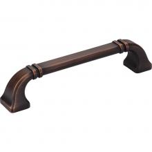 Jeffrey Alexander 165-128DBAC - 128 mm Center-to-Center Brushed Oil Rubbed Bronze Ella Cabinet Pull