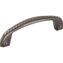 Jeffrey Alexander Z261-96-BNBDL - 96 mm Center-to-Center Brushed Pewter Rope Rhodes Cabinet Pull