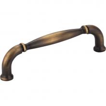 Jeffrey Alexander 737-96ABSB - 96 mm Center-to-Center Antique Brushed Satin Brass Chesapeake Cabinet Pull