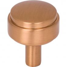 Jeffrey Alexander 885SBZ - 1-1/8'' Diameter Satin Bronze Hayworth Cabinet Knob