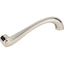 Jeffrey Alexander 343-128NI - 128 mm Center-to-Center Polished Nickel Duval Vertical Cabinet Pull