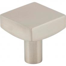 Jeffrey Alexander 845SN - 1-1/8'' Overall Length Satin Nickel Square Dominique Cabinet Knob