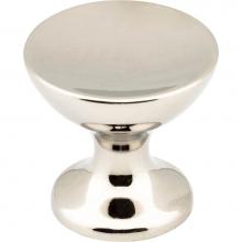 Jeffrey Alexander 667S-NI - 1-1/16'' Diameter Polished Nickel Rae Cabinet Knob