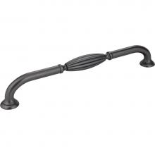 Jeffrey Alexander Z718-12DACM - 12'' Center-to-Center Gun Metal Glenmore Appliance Handle