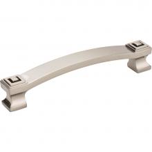 Jeffrey Alexander 585-128SN - 128 mm Center-to-Center Satin Nickel Square Delmar Cabinet Pull