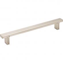 Jeffrey Alexander 867-160SN - 160 mm Center-to-Center Satin Nickel Square Anwick Cabinet Pull