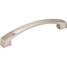 Jeffrey Alexander 549-128SN - 128 mm Center-to-Center Satin Nickel Square Merrick Cabinet Pull