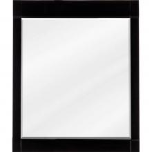 Jeffrey Alexander MIR2AST-28-ES - 28'' W x 1-1/4'' D x 34'' H Espresso Astoria mirror