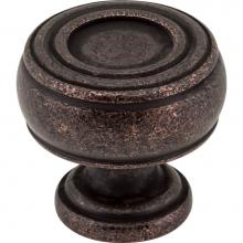 Jeffrey Alexander 127DMAC - 1-3/16'' Diameter Distressed Oil Rubbed Bronze Barrel Bremen 2 Cabinet Knob