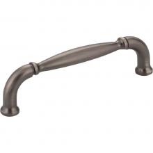 Jeffrey Alexander 737-96BNBDL - 96 mm Center-to-Center Brushed Pewter Chesapeake Cabinet Pull