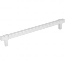 Jeffrey Alexander 293-192PC - 192 mm Center-to-Center Polished Chrome Square Zane Cabinet Pull