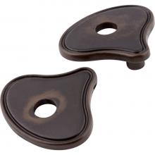 Jeffrey Alexander PE06-DBAC - Brushed Oil Rubbed Bronze Pull Escutcheons