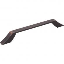 Jeffrey Alexander 798-160DBAC - 160 mm Center-to-Center Brushed Oil Rubbed Bronze Square Royce Cabinet Pull