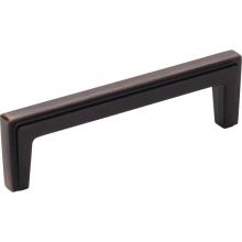 Jeffrey Alexander 259-96DBAC - 96 mm Center-to-Center Brushed Oil Rubbed Bronze Lexa Cabinet Pull