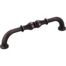 Jeffrey Alexander 818-128DBAC - 128 mm Center-to-Center Brushed Oil Rubbed Bronze Bella Cabinet Pull