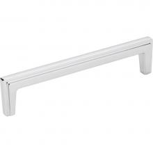 Jeffrey Alexander 259-128PC - 128 mm Center-to-Center Polished Chrome Lexa Cabinet Pull