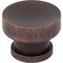 Jeffrey Alexander 484DBAC - 1-1/4'' Diameter Brushed Oil Rubbed Bronze Elara Cabinet Knob