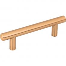 Jeffrey Alexander 146SBZ - 96 mm Center-to-Center Satin Bronze Key West Cabinet Bar Pull