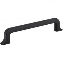 Jeffrey Alexander 839-128MB - 128 mm Center-to-Center Matte Black Callie Cabinet Pull