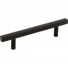 Jeffrey Alexander 845-96MB - 96 mm Center-to-Center Matte Black Square Dominique Cabinet Bar Pull