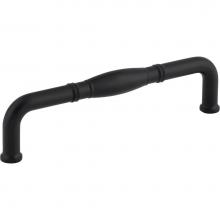 Jeffrey Alexander Z290-128-MB - 128 mm Center-to-Center Matte Black Durham Cabinet Pull