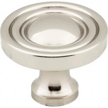 Jeffrey Alexander 818NI - 1-3/8'' Diameter Polished Nickel Round Bella Cabinet Knob