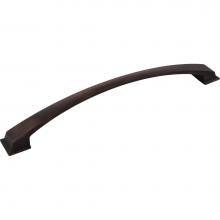 Jeffrey Alexander 944-12DBAC - 12'' Center-to-Center Brushed Oil Rubbed Bronze Arched Roman Appliance Handle