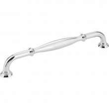 Jeffrey Alexander 658-192PC - 192 mm Center-to-Center Polished Chrome Tiffany Cabinet Pull