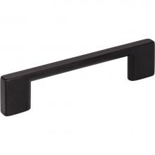 Jeffrey Alexander 635-96MB - 96 mm Center-to-Center Matte Black Square Sutton Cabinet Bar Pull