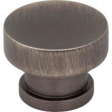 Jeffrey Alexander 484BNBDL - 1-1/4'' Diameter Brushed Pewter Elara Cabinet Knob