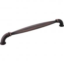 Jeffrey Alexander 737-12DBAC - 12'' Center-to-Center Brushed Oil Rubbed Bronze Chesapeake Appliance Handle