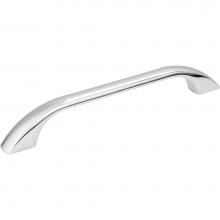 Jeffrey Alexander 4160PC - 160 mm Center-to-Center Polished Chrome Square Sonoma Cabinet Pull