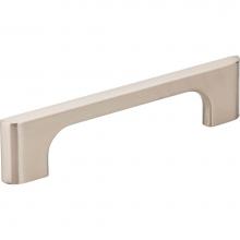 Jeffrey Alexander 286-96SN - 96 mm Center-to-Center Satin Nickel Asymmetrical Leyton Cabinet Pull