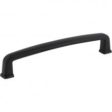 Jeffrey Alexander 1092-128MB - 128 mm Center-to-Center Matte Black Square Milan 1 Cabinet Pull