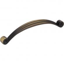 Jeffrey Alexander 415-128ABSB - 128 mm Center-to-Center Antique Brushed Satin Brass Lille Cabinet Pull