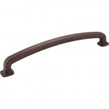 Jeffrey Alexander MO6373-12DMAC - 12'' Center-to-Center Distressed Oil Rubbed Bronze Belcastel 1 Appliance Handle