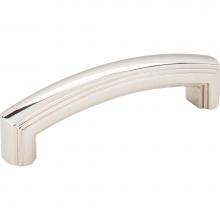 Jeffrey Alexander 519-96NI - 96 mm Center-to-Center Polished Nickel Delgado Cabinet Pull