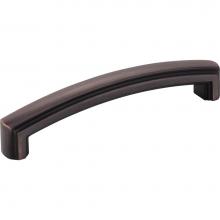 Jeffrey Alexander 519-128DBAC - 128 mm Center-to-Center Brushed Oil Rubbed Bronze Delgado Cabinet Pull