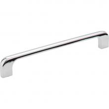 Jeffrey Alexander 264-160PC - 160 mm Center-to-Center Polished Chrome Alvar Cabinet Pull