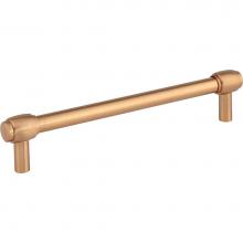 Jeffrey Alexander 885-160SBZ - 160 mm Center-to-Center Satin Bronze Hayworth Cabinet Bar Pull