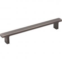 Jeffrey Alexander 867-160BNBDL - 160 mm Center-to-Center Brushed Pewter Square Anwick Cabinet Pull