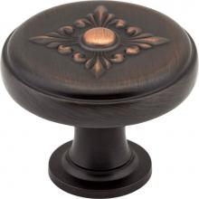 Jeffrey Alexander 417DBAC - 1-3/8'' Diameter Brushed Oil Rubbed Bronze Baroque Lafayette Cabinet Knob