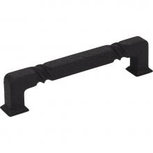 Jeffrey Alexander 602-128BLK - 128 mm Center-to-Center Matte Black Rustic Twist Tahoe Cabinet Pull