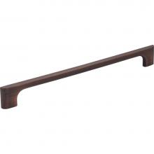 Jeffrey Alexander 286-224DBAC - 224 mm Center-to-Center Brushed Oil Rubbed Bronze Asymmetrical Leyton Cabinet Pull