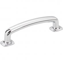 Jeffrey Alexander MO6373PC - 96 mm Center-to-Center Polished Chrome Belcastel 1 Cabinet Pull